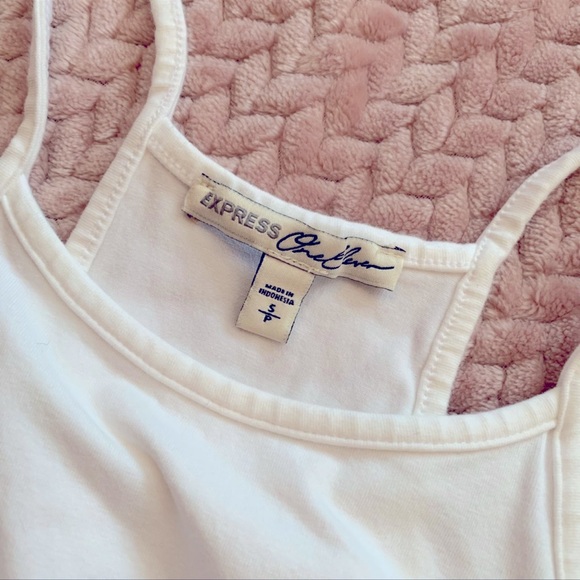 White Crop Top - Picture 3 of 3